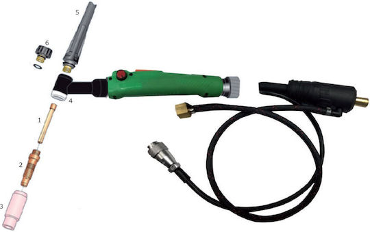 Clește 2,40 mm Tig Set Pachet: 3 Bucăți