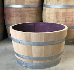 Lioutas Decorative Barrel Garden Wooden WHB_D20