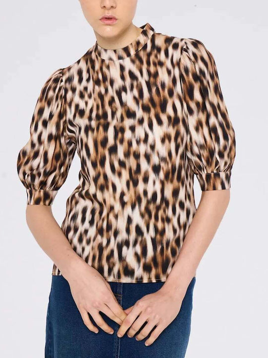 Langärmelig Damen Hemd Furry