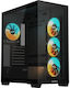 Gigabyte C500 Panoramic Gaming Midi Tower Compu...