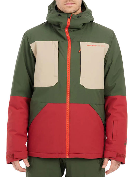 Protest Snowjacket 6710944-773 Masculin Jachetă pentru Schi & Snowboard Roșu