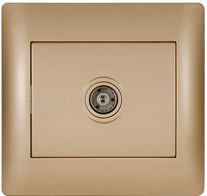 Elmark Rhyme Socket V Gold Metallic