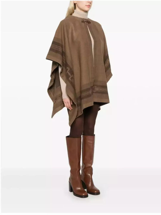 Ralph Lauren Women's Poncho Brown