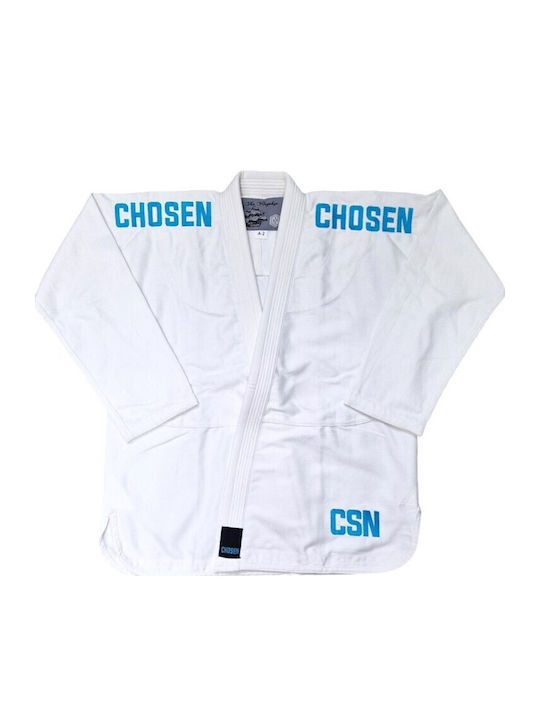 Chosen Uniform Brasilianisches Jiu Jitsu Weiß