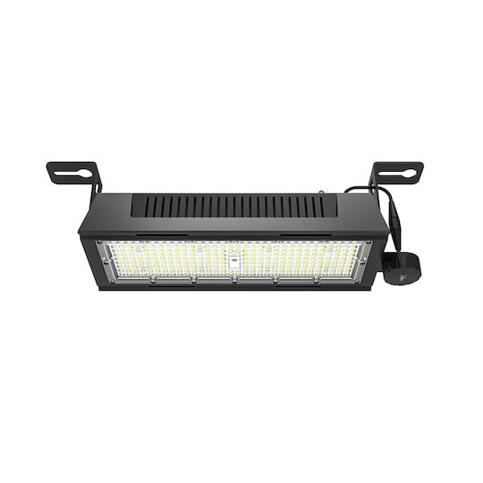Elmark Φωτιστικό Καμπάνα 120W Ψυχρό Λευκό 16800lm με Ενσωματωμένο LED Λευκό Ø54.7xΥ13cm