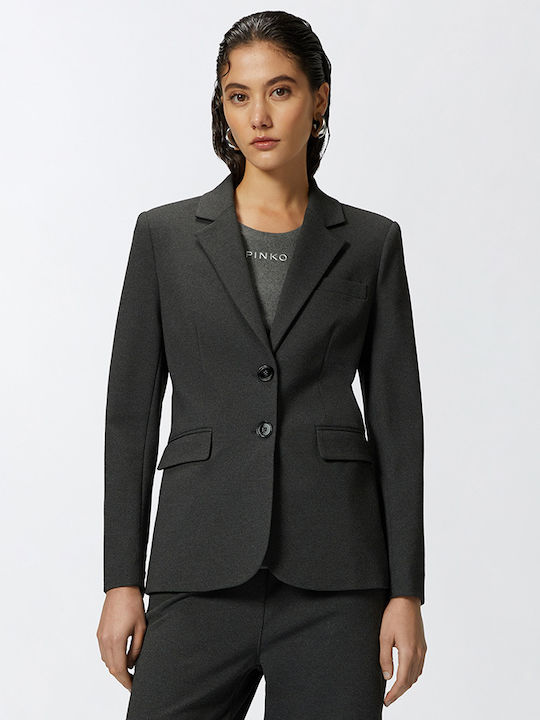 Pinko Women's Blazer Gray