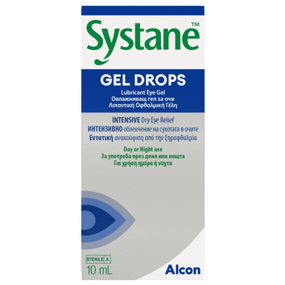 Alcon Systane Gel Drops Οφθαλμικές Σταγόνες 10ml