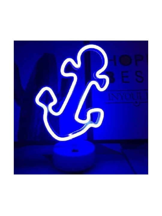 Decorative Lamp Neon Blue