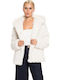 Women's Short Fur Off White