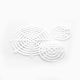 Plastic Net Jars Pet Small Capacity 2-3-5 Lt Disposable Food Container Lid 10pcs