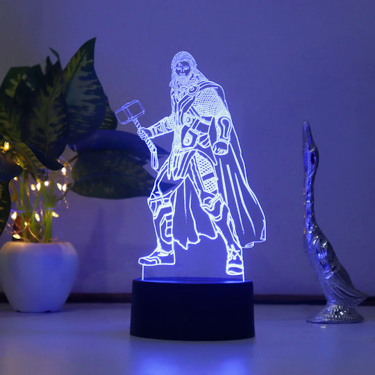 Осветително Тяло 'marvel' LED RGB 3D Илюзия Осветително Тяло 'marvel' LED RGB 3D Илюзия