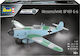 Revell Model Kit Messerschmitt Bf109 G-6 Easy-click Modeling Figure 54 Pieces in Scale 1:32 with Glue and Paints 31x28.4cm.
