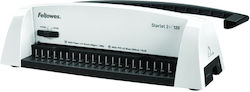 Fellowes Starlet2+ Bindegerät Arbeitsbreite 300 mm Stanzkapazität 12 Blatt A4 Maximale Rückenbreite 16 mm