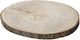 Natural Wood Slice with Bark Christmas Decoration 1cm