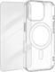 4smarts Hülle Magsafe iPhone 16 Pro Max Stoßfest Panzerglas 9H Transparent