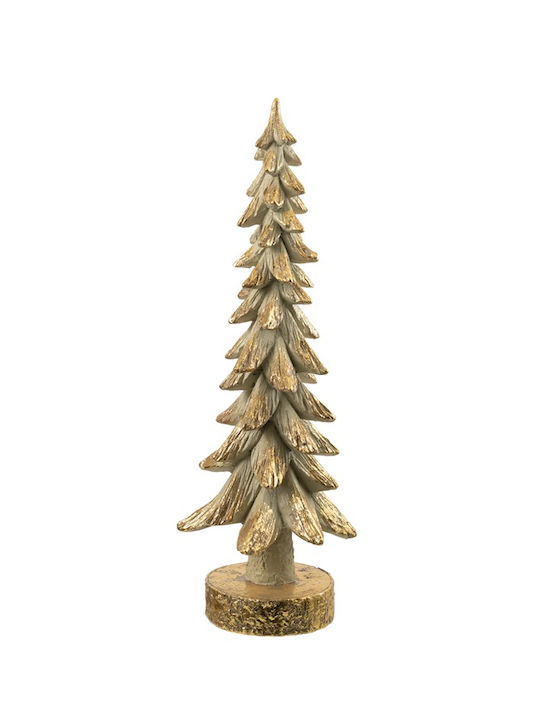 Christmas Decorative Plastic Tree 45.5cm Gold