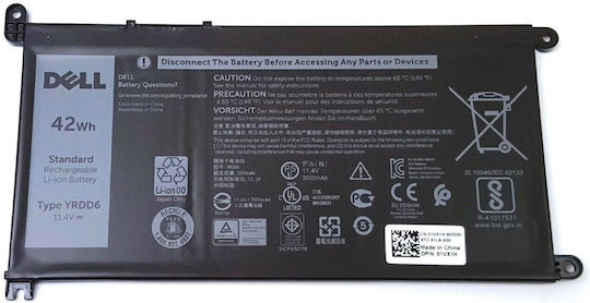 Батерия Dell 3-клетъчна 42wh Li-ion за Inspiron 3780 5590 Vostro 5490 5590