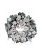 Ambalaz Christmas Lighted Decorative Wreath Battery Powered 30cm