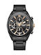 Lee Cooper Men's Watch Chronograph Battery with Metal Bracelet Black