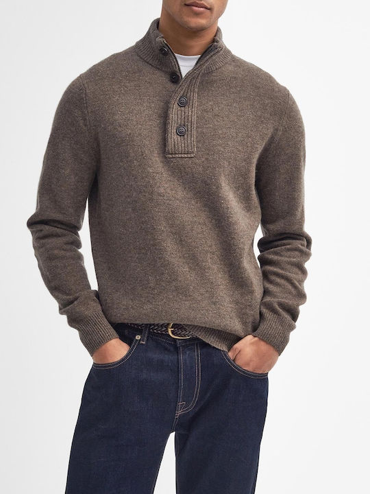 Barbour Pullover Dark Stone