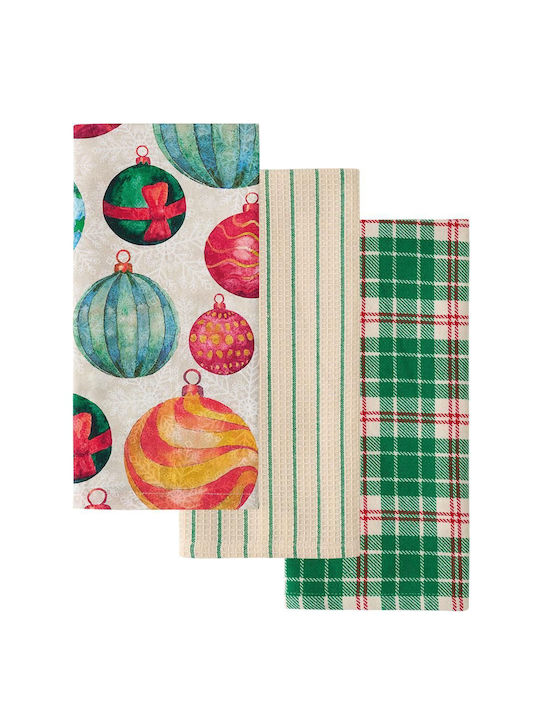 Kentia Fazzy Towel from 100% Cotton in Green Co...