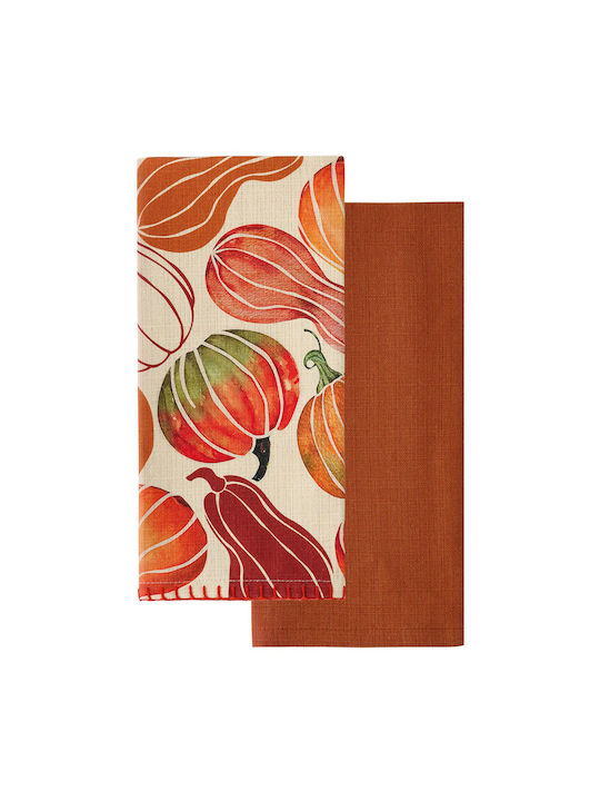 Kentia Fazzy Towel from 100% Cotton in Red Colo...