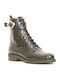 Leather Women's Ankle Boots Black