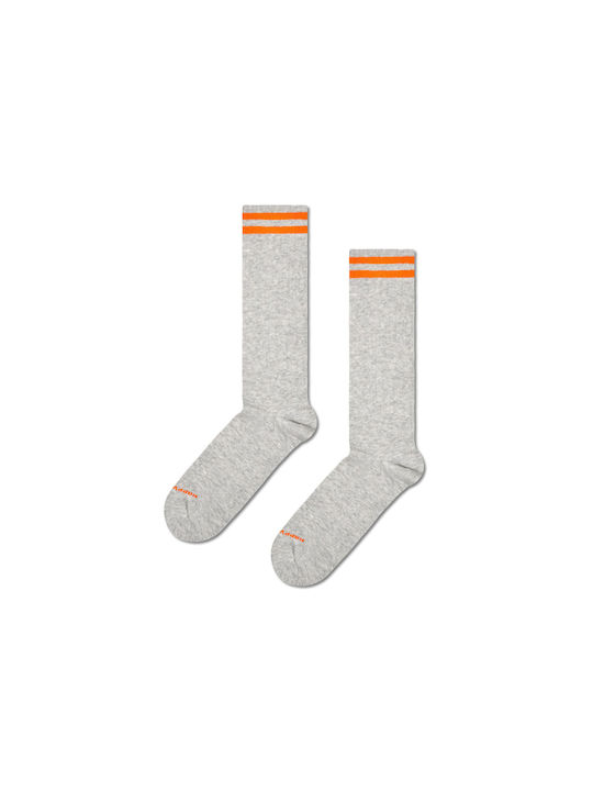 Happy Socks Solid Color Socks Gray