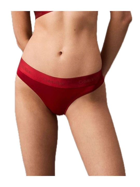 Calvin Klein String Rote Calvin Klein String Rote