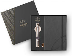 Parker Set de Birou cu Caiet de Notițe și Stilou IM Rituals Grey 2buc