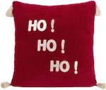 Nima Christmas Decorative Pillow Ho!ho!ho Squar...