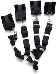 Set zur Gliederfesselung in Schwarz Farbe