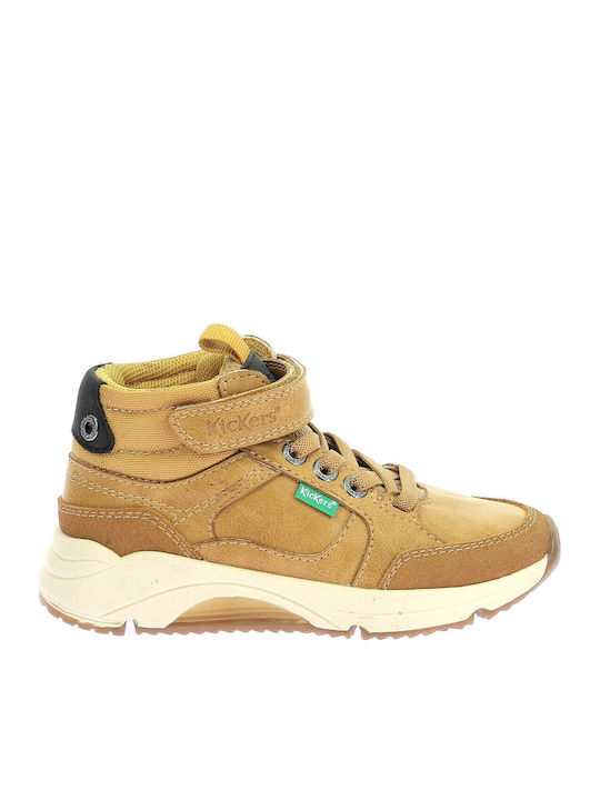 Kickers Kids Sneakers High Anatomic Brown
