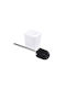 Douceur d'Intérieur Plastic Toilet Brush White