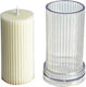 Plastic Mold Cylinder Ridges