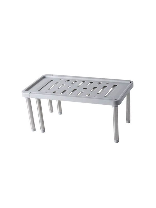 Functie Telescopic Kitchen Shelf Gray