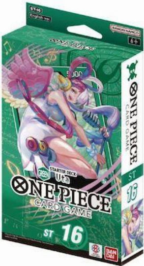 one piece tcg uta starter deck Card Game St-16 Green It includes multiple cards based on songs from the movie One Piece ST-16 Starter Deck: