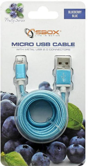 Sbox Usb-10315bl Usb La Micro Usb Bărbat Bărbat 1.5m Albastru