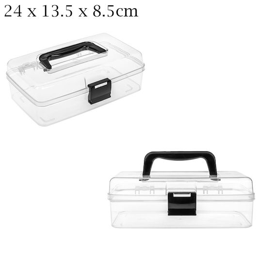 HOMie Κουτί Tool Compartment Organiser Transparent 24x13.5x8.5cm