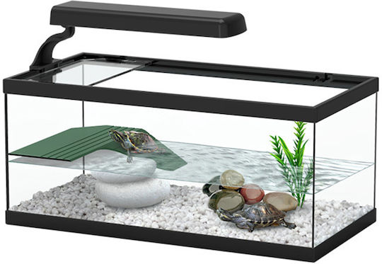 Aquatlantis Tortum Ενυδρείο Ερπετών Μαύρο 40x20x18cm