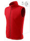 Rimeck Arbeitsweste mit Fleece-Futter Rot