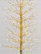 Christmas Decorative Illuminated Tree 120cm IP44 Electric Gold Tree