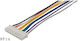 Single Head Jst Xh2.00mm 9p Male Connector Cable 10cm