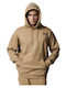 Sweatshirt Für Herren Mit Fleece Kapuze Natural Mocha