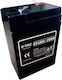 V-TAC UPS Battery with Capacity 4Ah and Voltage 6V 23448 1pcs