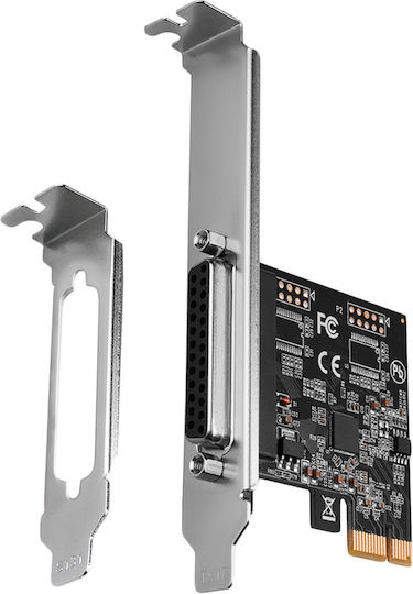 Axagon Pci-express Card One Parallel Port Low Profile
