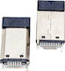Βύσμα USB male (31028)
