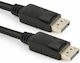 Cable DisplayPort male - DisplayPort male 5m Μαύρο