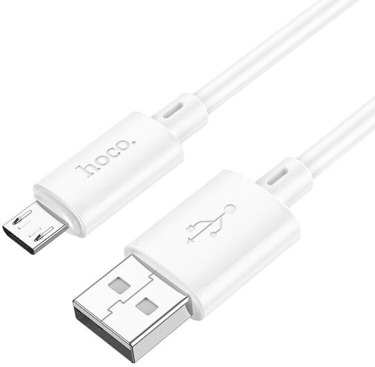 Hoco Regulär USB 2.0 auf Micro-USB-Kabel Weiß 1m (152673) 1Stück