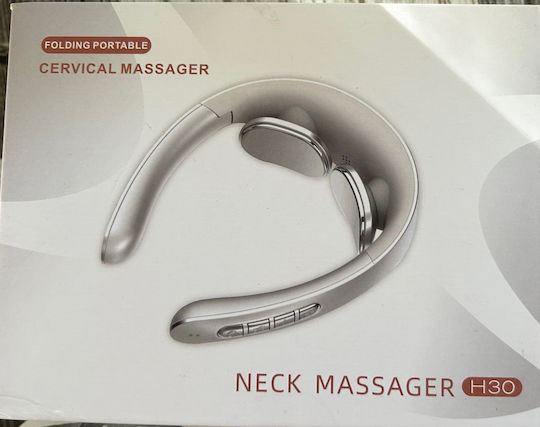 Massage Device for the Neck White